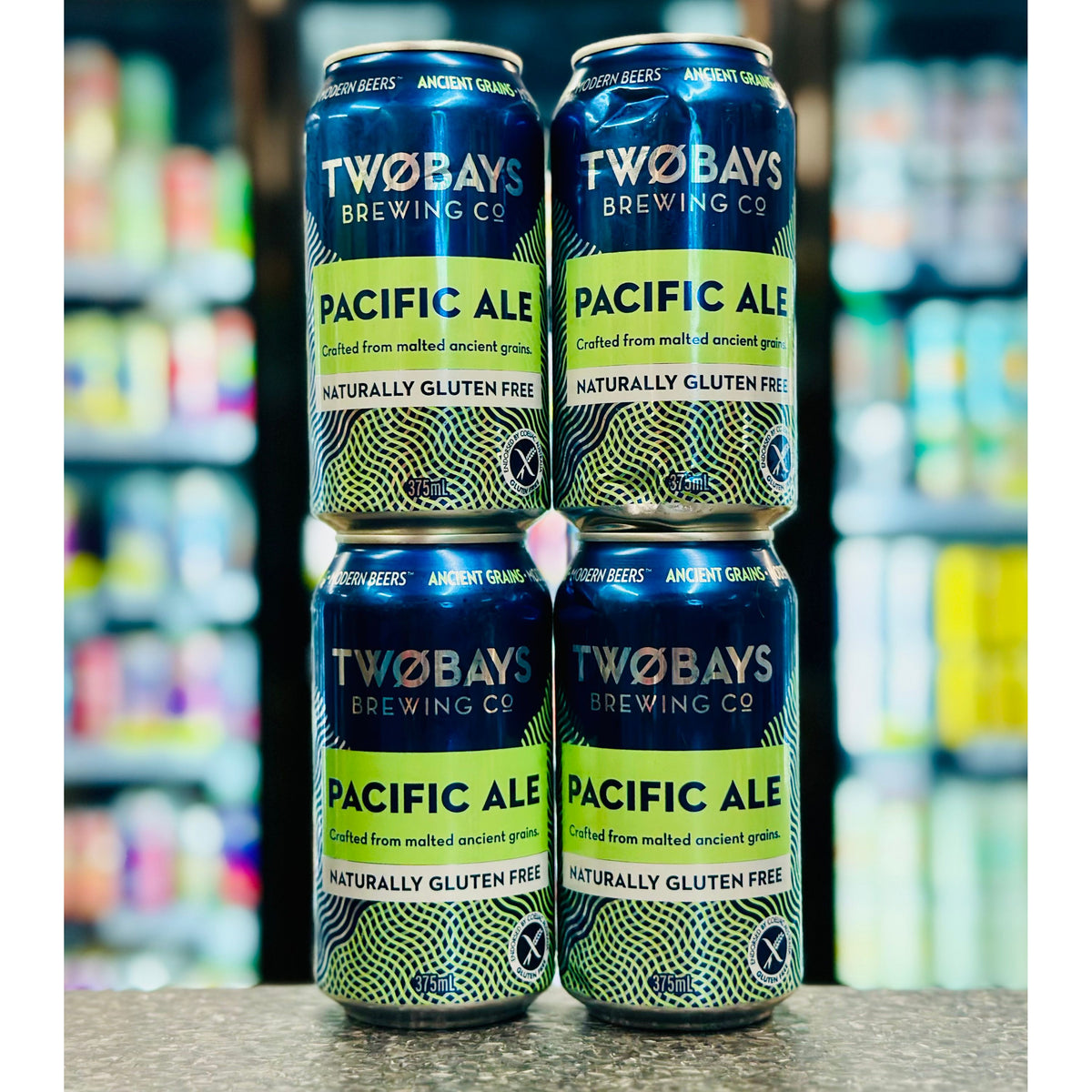 TWO BAYS BREWING PACIFIC ALE 4% ABV -GLUTEN FREE
