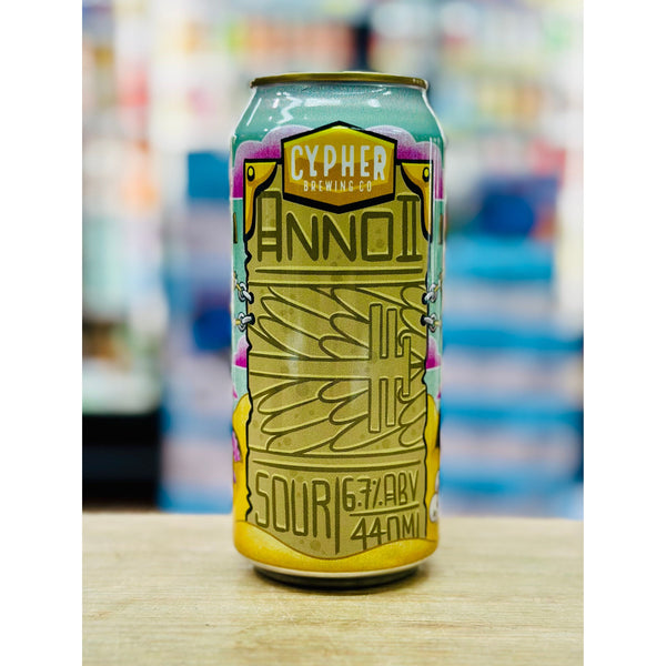 'MIX 6 OR MORE GET 20% OFF' CYPHER BREWING ANNO II SOUR 6.7% ABV