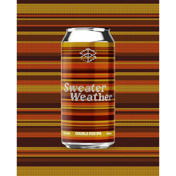 'MIX 6 OR MORE GET 20% OFF' RANGE BREWING SWEATER WEATHER DOUBLE RED IPA 8.6% ABV