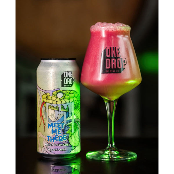 'MIX 6 OR MORE GET 20% OFF' ONE DROP BREWING MEET ME THERE FRUITED CREAM SOUR 6.1% ABV