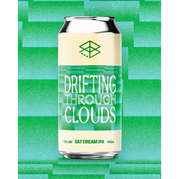 'MIX 6 OR MORE GET 20% OFF' RANGE BREWING DRIFTING THROUGH CLOUDS  OAT CREAM IPA 7% ABV