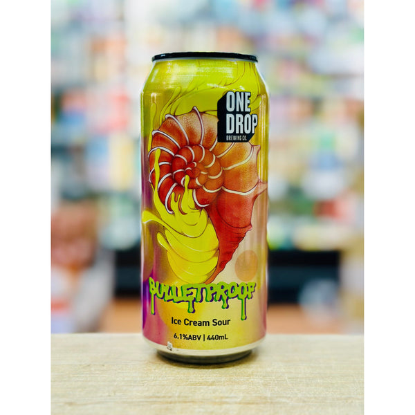 'MIX 6 OR MORE GET 20% OFF' ONE DROP BREWING BULLETPROOF ICE CREAM SOUR 6.1% ABV