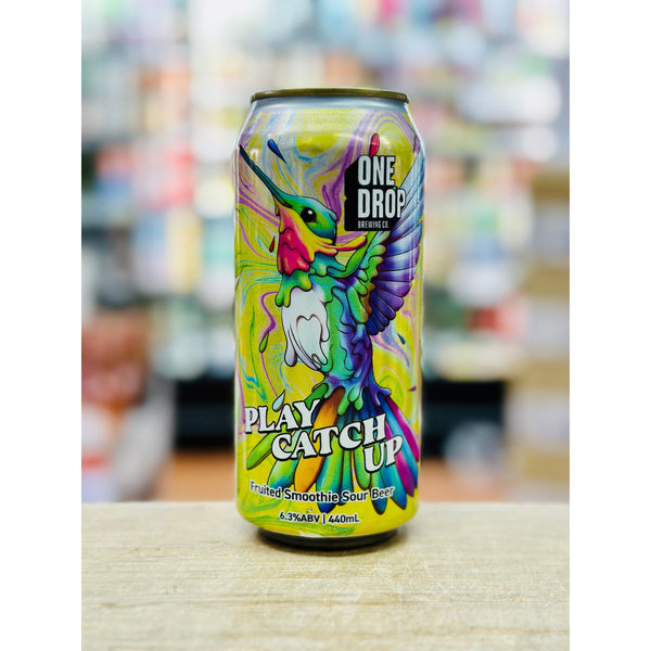 'MIX 6 OR MORE GET 20% OFF' ONE DROP BREWING PLAY CATCH UP FRUITED SMOOTHIE SOUR 6.3% ABV