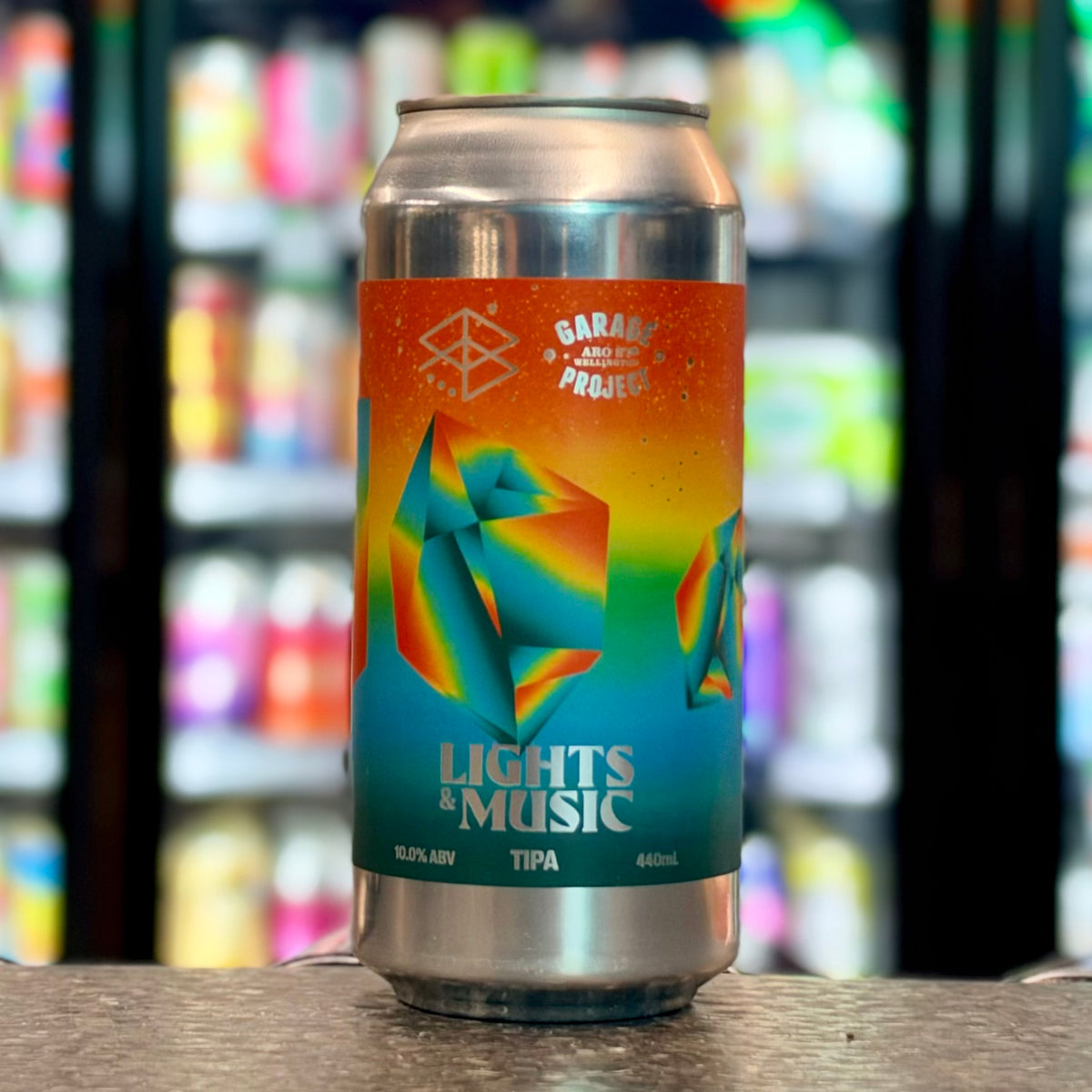 LIGHTS & MUSIC TRIPLE IPA (GARAGE PROJECT COLLAB)