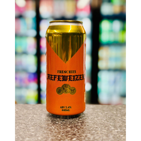 'MIX 6 OR MORE GET 20% OFF' FRENCHIES BREWING HEFENWEIZEN 5.4% ABV