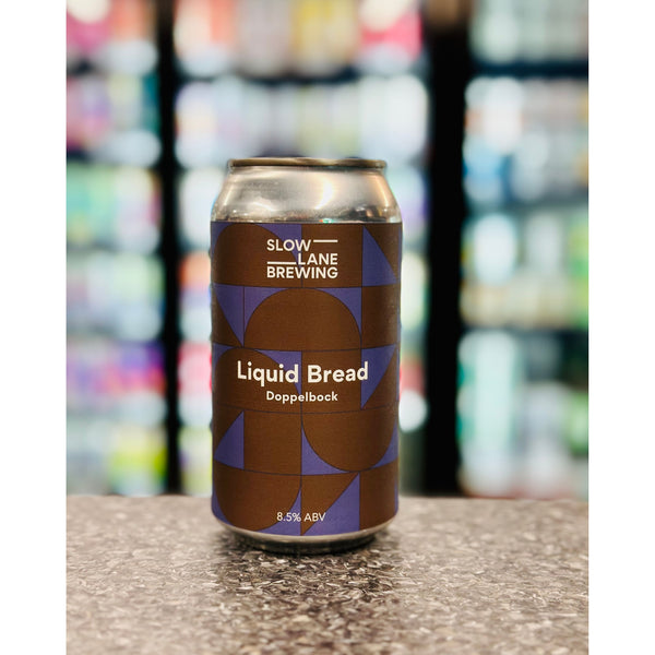 'MIX 6 OR MORE GET 20% OFF' SLOW LANE BREWING LIQUID BREAD DOPPELBOCK 8.5% ABV