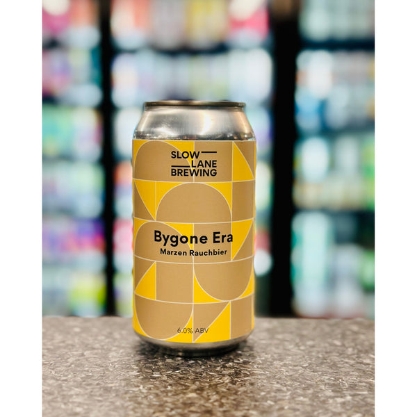 'MIX 6 OR MORE GET 20% OFF' SLOW LANE BREWING BYGONE ERA MAZEN RAUCHBIER 6% ABV
