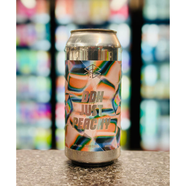 'MIX 6 OR MORE GET 20% OFF' RANGE BREWING DDH JUST PEACHY  DOUBLE DRY HOPPED DOUBLE IPA 8.8% ABV