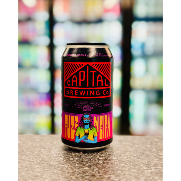 'MIX 6 OR MORE GET 20% OFF' CAPITAL BREWING FUZZ NEW ENGLAND IPA 6.5% ABV