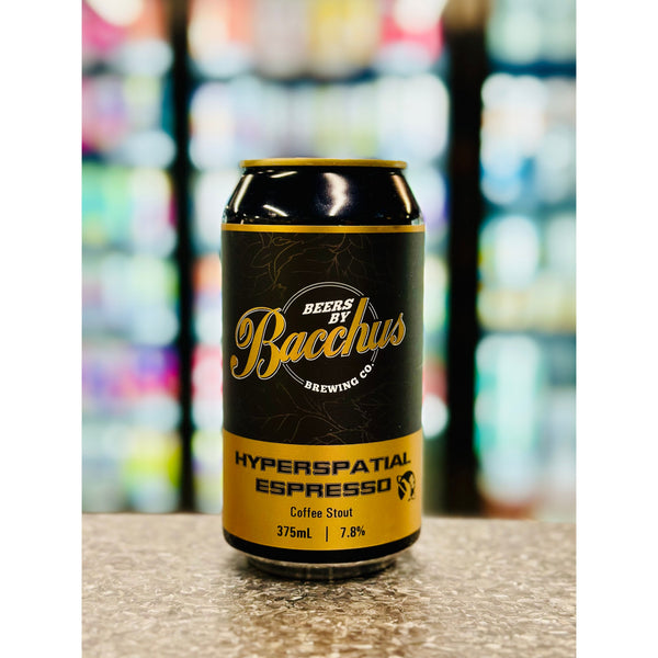 'MIX 6 OR MORE GET 20% OFF' BACCHUS BREWING HYPERSPATIAL ESPRESSO COFFEE STOUT 7.8% ABV