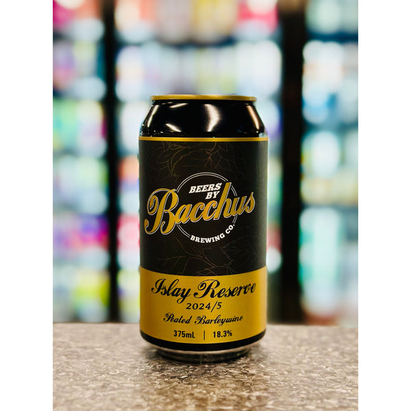'MIX 6 OR MORE GET 20% OFF' BACCHUS BREWING ISLAY RESERVE 2024/5 PEATED BARLEYWINE 18.3% ABV