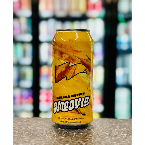 'MIX 6 OR MORE GET 20% OFF' GOOD LAND BREWING BANANA MUFFIN SMOOVIE BANANA, VANILLA & CINNAMON 6% ABV