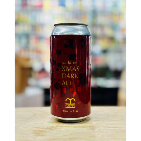 'MIX 6 OR MORE GET 20% OFF' BEER FONTAINE RYE WHISKY BARREL XMAS DARK ALE 9.5% ABV