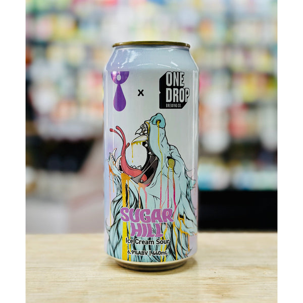 'MIX 6 OR MORE GET 20% OFF' ONE DROP BREWING X TEENAGE BREWING SUGAR HILL ICE CREAM SOUR 6.9% ABV