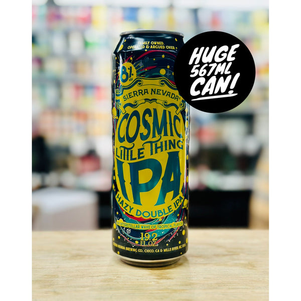 'MIX 6 OR MORE GET 20% OFF' SIERRA NEVADA BREWING COSMIC LITTLE THING HAZY DOUBLE IPA 8% ABV
