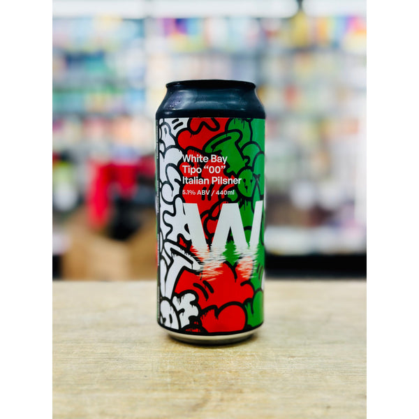 'MIX 6 OR MORE GET 20% OFF' WHITE BAY BREWING TIPO "00" ITALIAN PILSNER 5.1% ABV