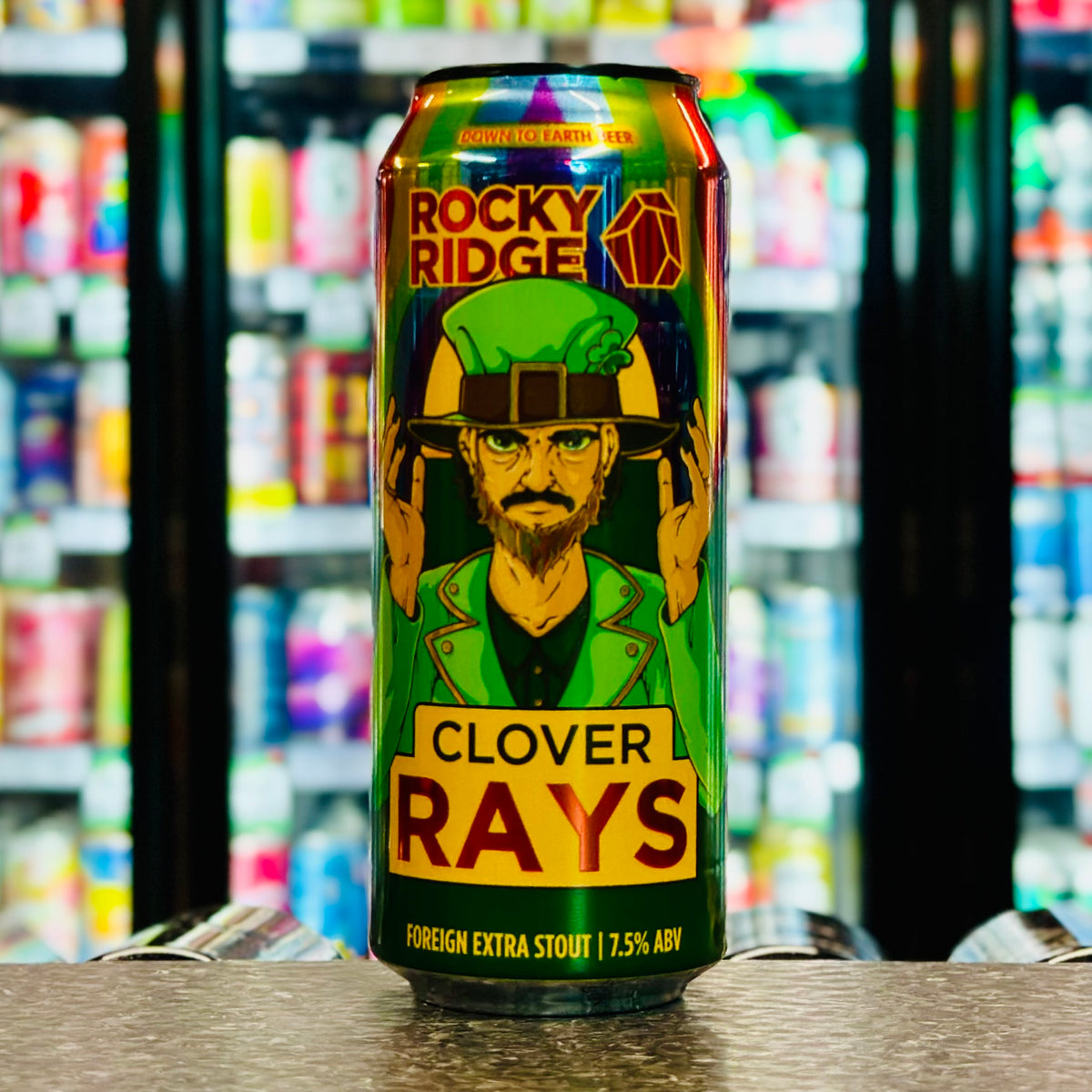 MIX 6 OR MORE GET 20% OFF' CLOVER RAYS EXTRA STOUT 7.5% ABV