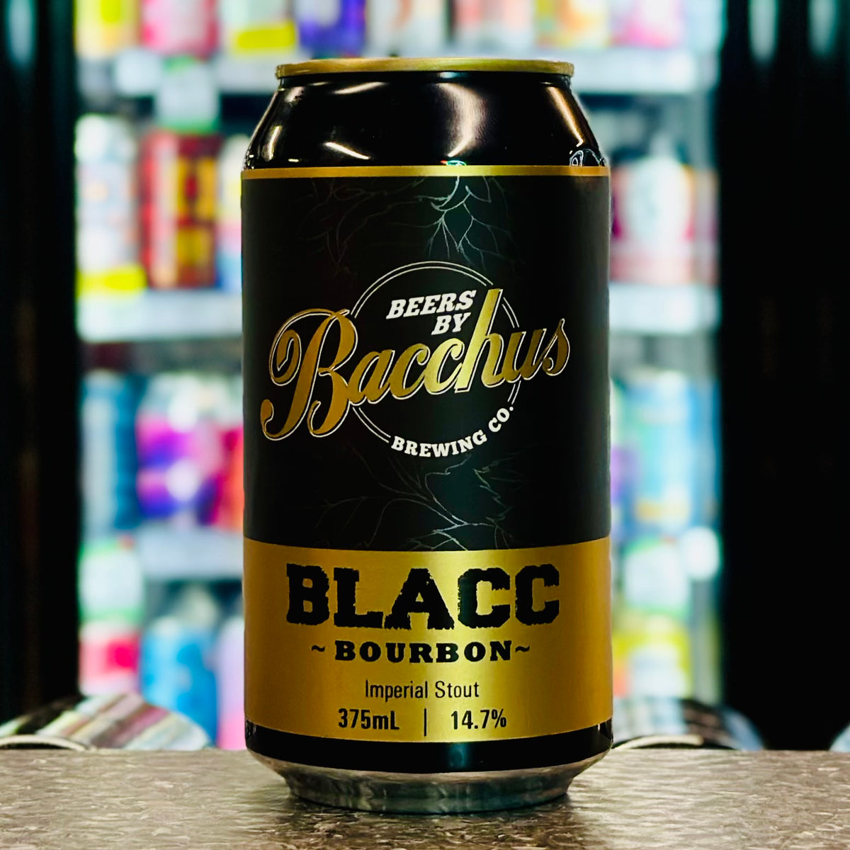 MIX 6 OR MORE GET 20% OFF' BACCHUS BREWING BLACC BOURBON IMPERIAL STOUT 14.7% ABV