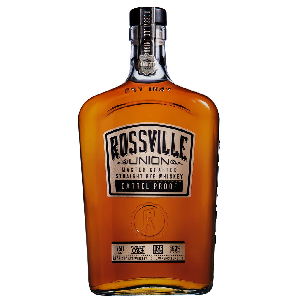 ROSSVILLE UNION RYE WHISKEY
