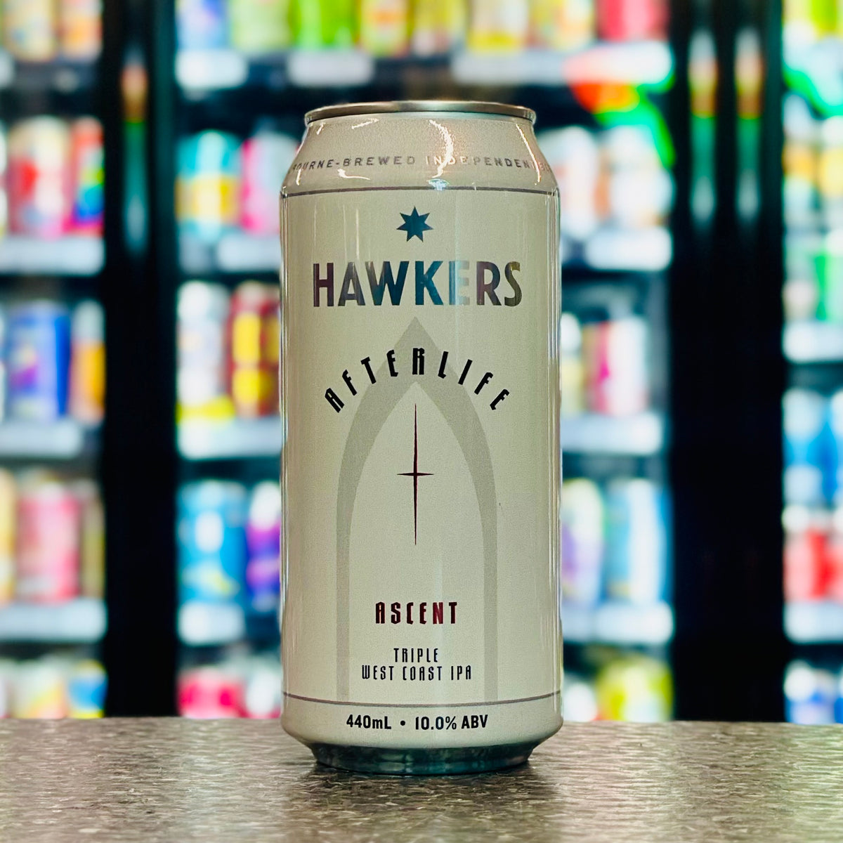 MIX 6 OR MORE GET 20% OFF' HAWKERS AFTERLIFE ASCENT TRIPLE WEST COAST IPA 10% ABV