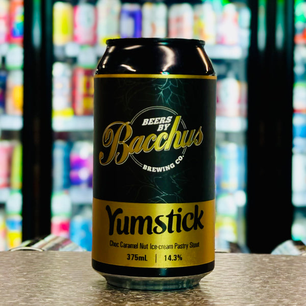 'MIX 6 OR MORE GET 20% OFF' BACCHUS BREWING YUMSTICK STOUT 14.3% ABV