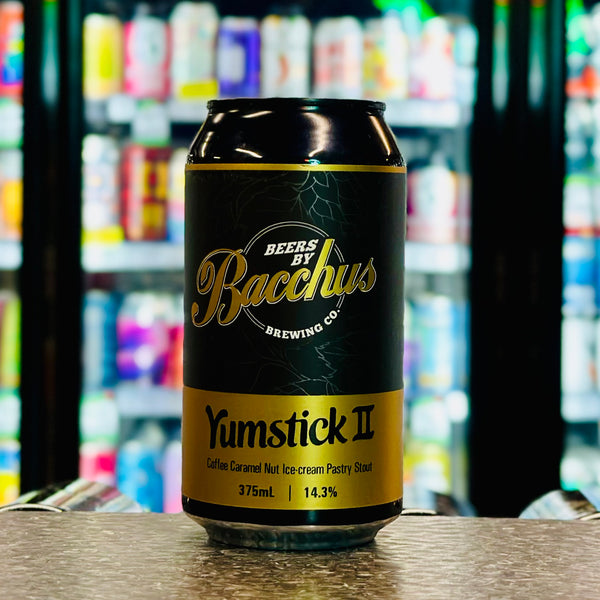'MIX 6 OR MORE GET 20% OFF' BACCHUS BREWING YUMSTICK II STOUT 14.3% ABV