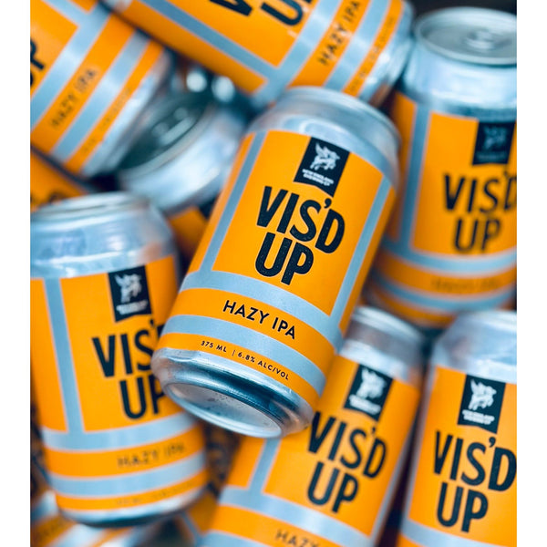 'MIX 6 OR MORE GET 20% OFF' NEW RNGLAND BREWING VIS'D UP HAZY IPA 6.8% ABV
