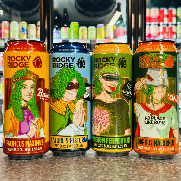 ROCKY RIDGE WEST COAST DIPA COLLABORATION MIXED 4 PACK