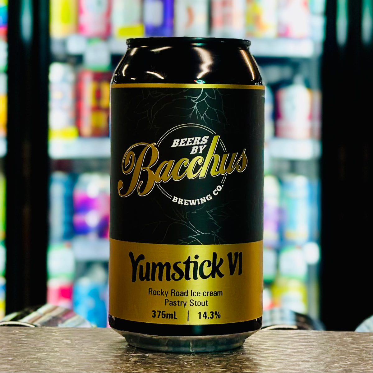 MIX 6 OR MORE GET 20% OFF' BACCHUS BREWING YUMSTICK VI STOUT 14.3% ABV