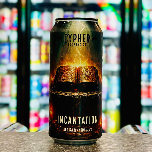 'MIX 6 OR MORE GET 20% OFF' CYPHER BREWING INCANTATION RED IPA 7% ABV