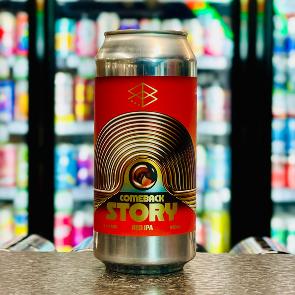 MIX 6 OR MORE GET 20% OFF' RANGE BREWING COMEBACK STORY RED IPA 7.4% ABV