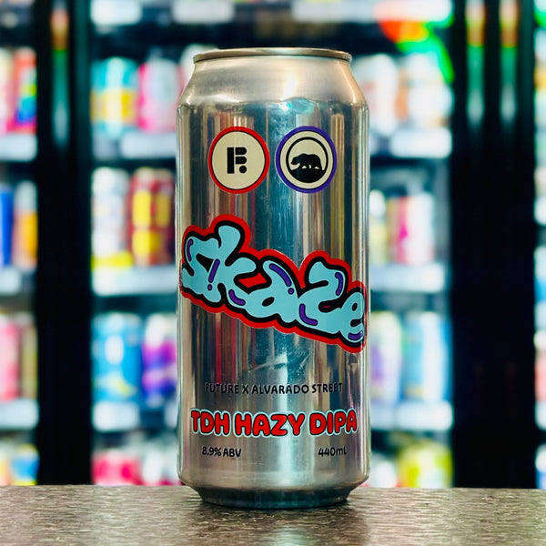 MIX 6 OR MORE GET 20% OFF' FUTURE BREWING SKAZE TDH HAZY DOUBLE IPA 8.9% ABV