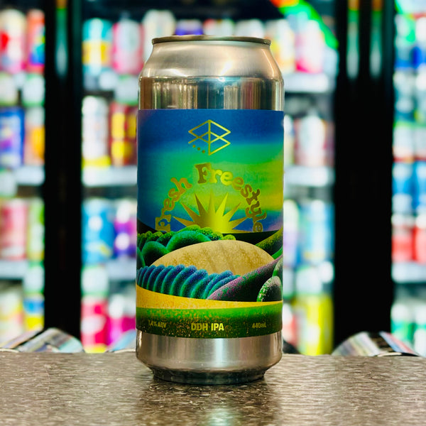 MIX 6 OR MORE GET 20% OFF' RANGE BREWING FRESH FREESTYLE DDH IPA 7.4% ABV
