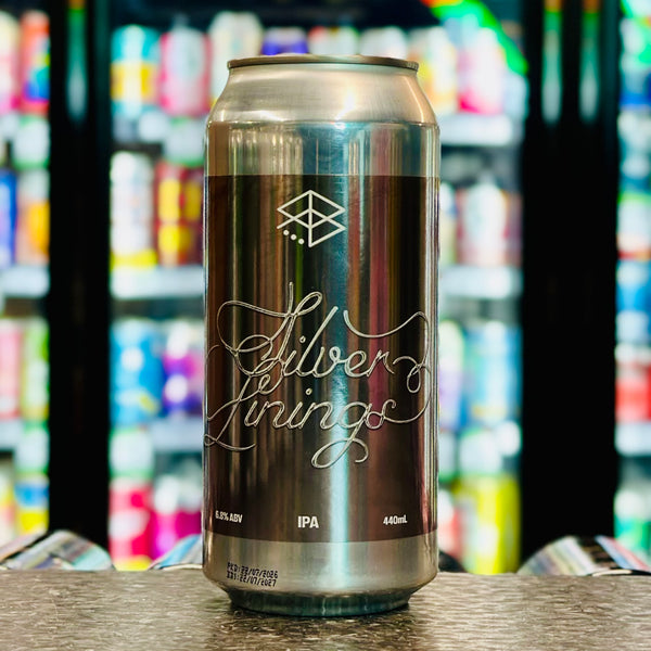 MIX 6 OR MORE GET 20% OFF' RANGE BREWING SILVER LININGS IPA 6.8% ABV