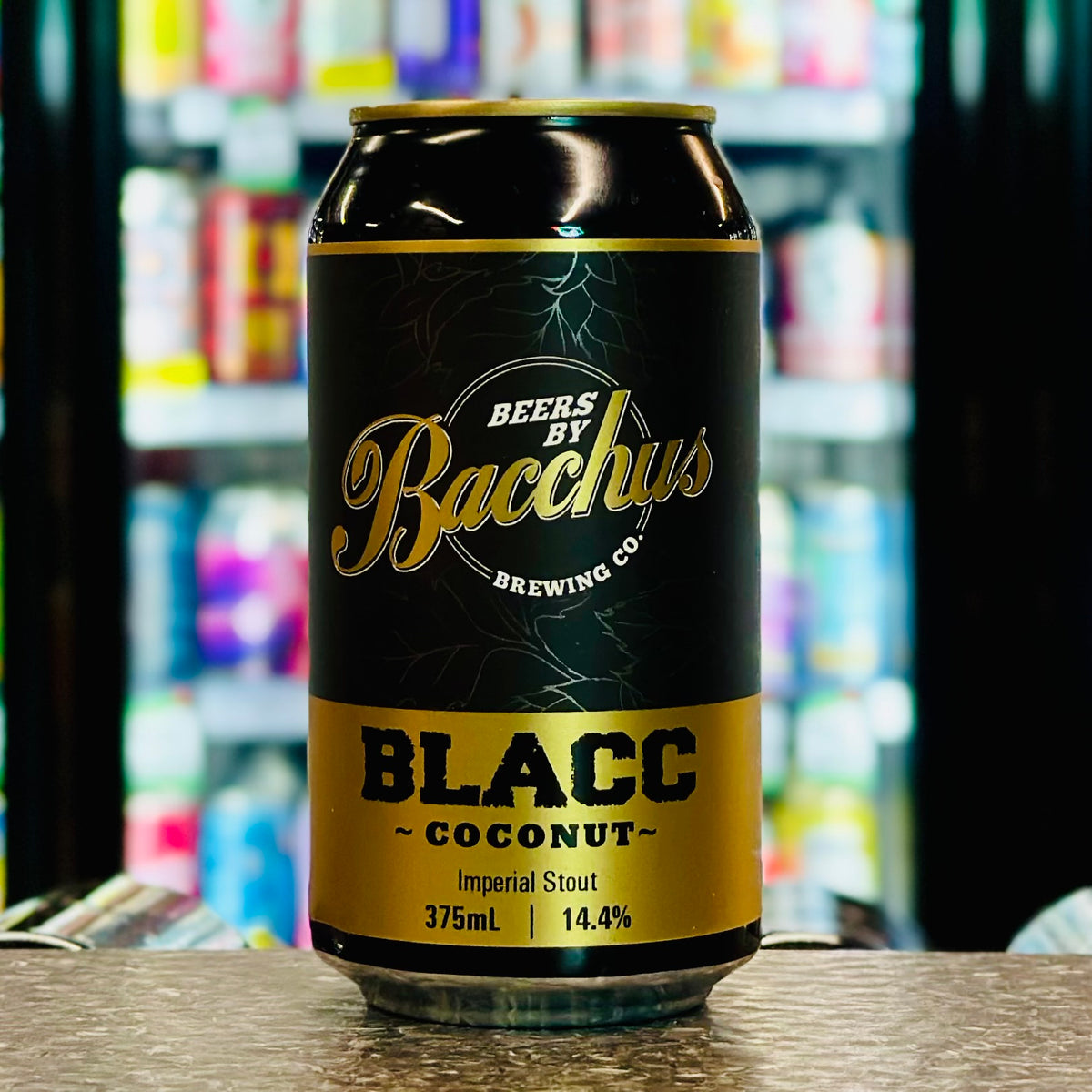 MIX 6 OR MORE GET 20% OFF' BACCHUS BREWINGBLACC COCONUT IMPERIAL STOUT 14.4% ABV