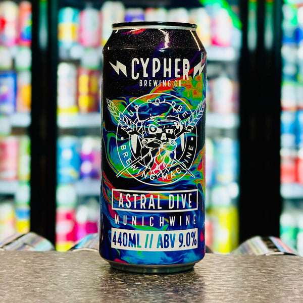 'MIX 6 OR MORE GET 20% OFF' CYPHER BREWING ASTRAL DIVE MUNICHWINE 9% ABV
