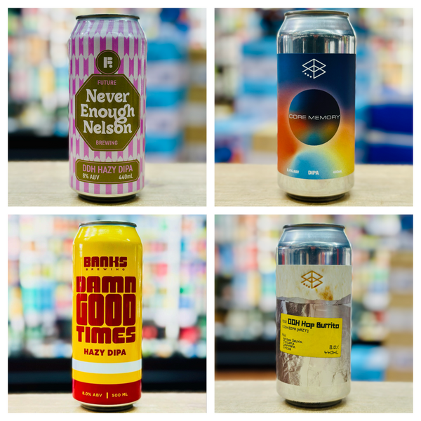 MIXED LIMITED RELEASE HAZY DOUBLE IPA 4 PACK
