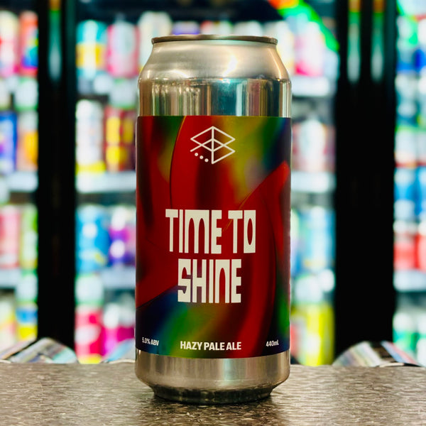 MIX 6 OR MORE GET 20% OFF' RANGE BREWING TIME TO SHINE HAZY PALE ALE 5% ABV