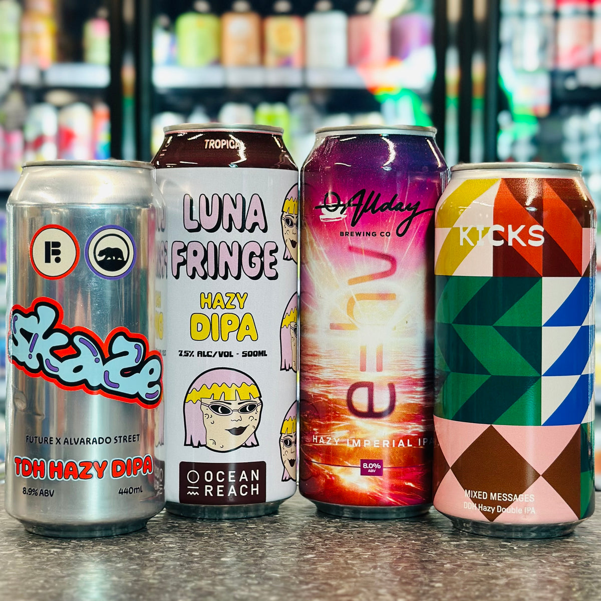 LIMITED RELEASE HAZY DOUBLE IPA 4 PACK