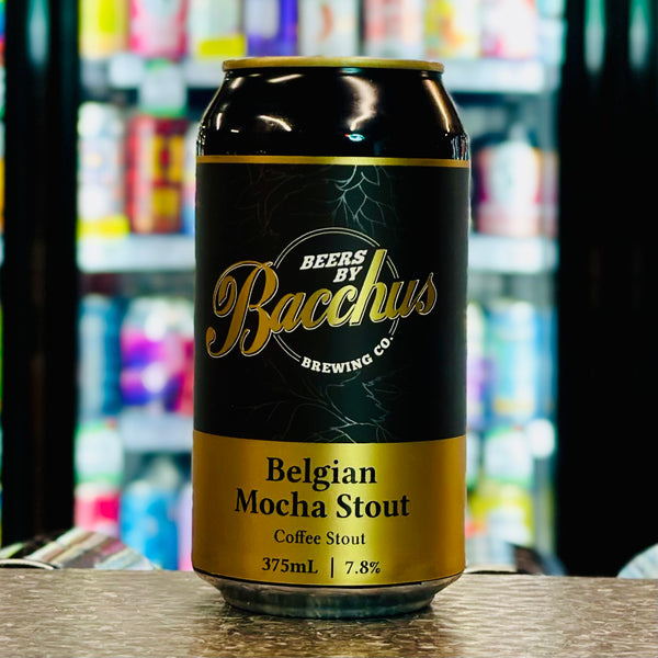 'MIX 6 OR MORE GET 20% OFF' BACCHUS BREWING BELGIUM MOCHA STOUT COFFEE STOUT 7.8% ABV