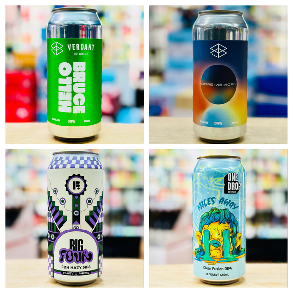 MIXED LIMITED RELEASE DOUBLE IPA 4 PACK