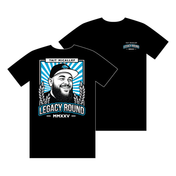 Legacy Round: Tait Micallef T-shirts