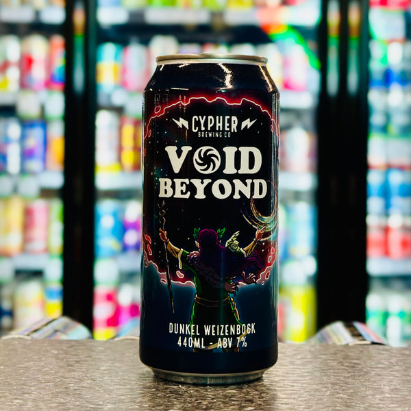 'MIX 6 OR MORE GET 20% OFF' CYPHER BREWING VOID BEYOND DUNKEL WEIZENBOCK 7% ABV