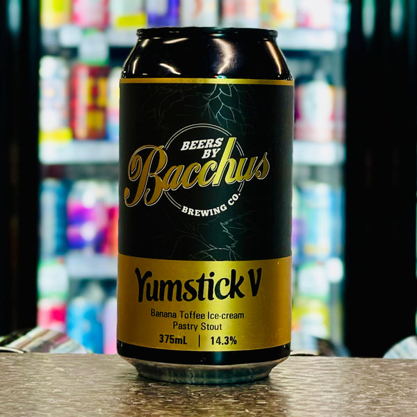 'MIX 6 OR MORE GET 20% OFF' BACCHUS BREWING YUMSTICK V STOUT 14.3% ABV
