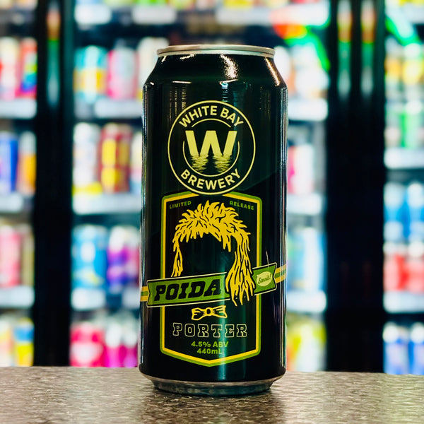 MIX 6 OR MORE GET 20% OFF' WHITE BAY BREWING POIDA PORTER 4.5$ ABV