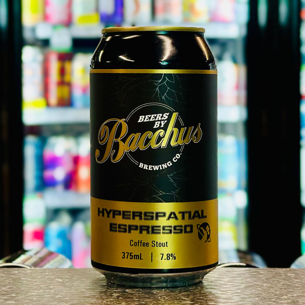 'MIX 6 OR MORE GET 20% OFF' BACCHUS BREWING HYPERSPATIAL ESPRESSO COFFEE STOUT 7.8% ABV