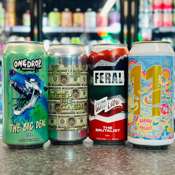 LIMITED RELEASE HAZY TRIPLE IPA 4 PACK