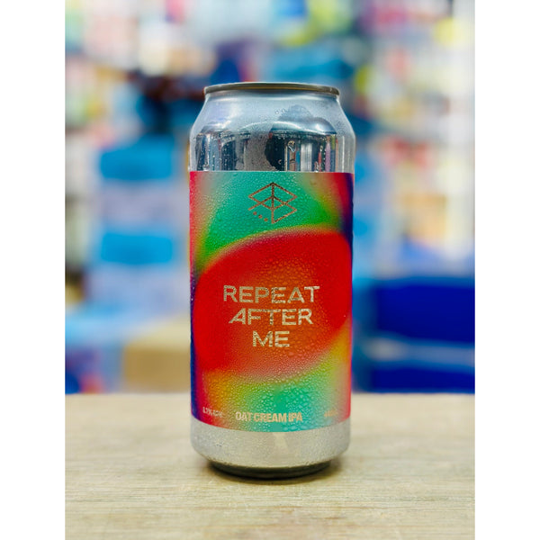 'MIX 6 OR MORE GET 20% OFF' RANGE BREWING REPEAT AFTER ME OAT CREAM IPA 6.7% ABV