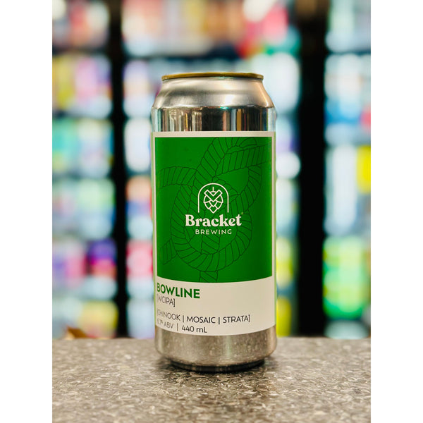 'MIX 6 OR MORE GET 20% OFF' BRACKET BREWING BOWLINE WEST COAST IPA 6.2% ABV