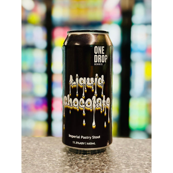 'MIX 6 OR MORE GET 20% OFF' ONE DROP BREWING LIQUID CHOCOLATE IMPERIAL PASTRY STOUT 11.5% ABV